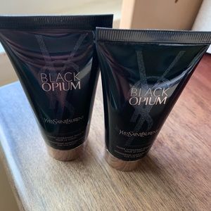 BRAND NEW Set of 2 YSL Black Opium Lotions